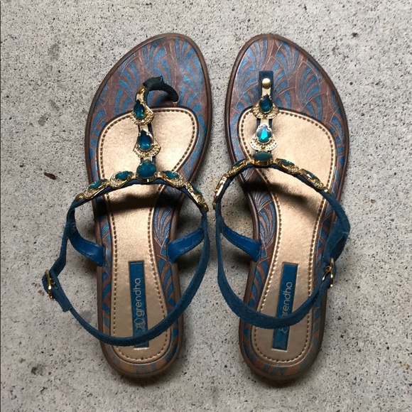 Jewelled Sandals - Picture 1 of 5